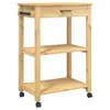 Carrello da cucina MONZA 60x40x90 cm in legno massiccio di Anteprima dell’immagine prodotto 1