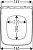 DIANA M100 WC-Sitz mit Take off Softclose, Produktbild-Vorschau 6
