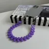 Telefonkabel 'Zauberkabel' Lila mit Funky Hearts Design, Produktbild-Vorschau 2