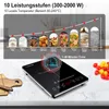 AMZCHEF Induktionskochfeld, Einzeln Induktionskochplatte Produktbild-Vorschau 2