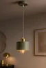 LUXOLAR Pendelleuchte Salbeigrün Ø12 cm – Minimalistische Produktbild-Vorschau 3