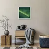 Poster - Poster ohne Rahmen - Makro Blatt Tropfen - 40x40 Produktbild-Vorschau 6