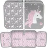Paso Unicorn Porte-plume unie à une chambre avec rabats Voir les images du produit 1