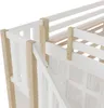 okwish Hochbett 140x200 Holzbett Doppelbett mit hohen Produktbild-Vorschau 9
