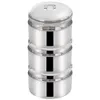 Orion | Edelstahl Lunchbox - 3-stufig - 3x1,3 l - Praktisch Produktbild-Vorschau 5