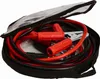 A set of jumper cables coiled inside a black carrying case with a clear plastic lid. Náhled obrázku produktu