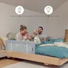 Kinderkraft GUARD & DREAM – Bettgitter 120 cm, klappbar mit Produktbild-Vorschau 8