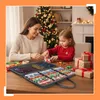 Relaxdays Geschenkpapier Aufbewahrung, Reißverschluss, Produktbild-Vorschau 2