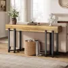 Consolle stretta Tribesigns da 160 cm, in stile rustico - Anteprima dell’immagine prodotto 4
