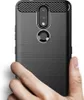 Karbónové puzdro Puzdro Puzdro pre Nokia 2.4 Black Náhľad obrázku produktu 3