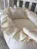 Jaju Baby Babynestchen mit Kopfkissen Baumwolle Creme 100 x Produktbild-Vorschau 3