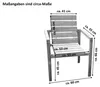 Refurbished Möbelretoure Gartengruppe 4tlg Gartentisch Teak Produktbild-Vorschau 6