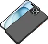 Cadorabo Hülle für Apple iPhone 15 PLUS in Matt Schwarz Produktbild-Vorschau 4