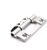 A silver-colored metal component, likely a part of a door or window system, is shown against a white background. Produktbild-Vorschau