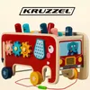Kruzzel 20349 Dřevěný slon s kladivem Náhled obrázku produktu 20