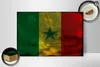 Holzschild Flagge Senegal 30x20cm Flag of Senegal Rost Produktbild-Vorschau 3