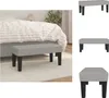 vidaXL Sitzbank Hellgrau 70x30x30 cm Stoff -  Sitzbänke Produktbild-Vorschau 1