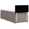 The Living Store Boxspringbett mit Matratze Taupe 100x200 Produktbild-Vorschau 9