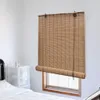 vidaXL Tenda a rullo in bambù 140x220 cm Marrone Anteprima dell’immagine prodotto 2