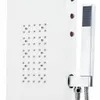 vidaXL Panneau de douche aluminium 20x44x130 cm blanc Voir les images du produit 7