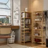 Bambusowy regał łazienkowy 60 x 26 x 161 cm – regał Podgląd zdjęcia produktu 6