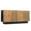 A modern sideboard with a geometric design. Produktbild-Vorschau