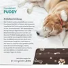PUDDY Hundebett 70x60x5 cm Hundekissen Hundesofa Hundematte Produktbild-Vorschau 2