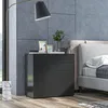 Komoda HOMCOM s 2 zásuvkami a 2 dvířky do obývacího pokoje Náhled obrázku produktu 2