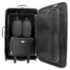 Set cestovných kufrov Travel 5-dielny čierny Náhľad obrázku produktu 12