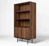 AX LIVING étagere en bois Nordiva 90 cm Warmia Walnut Voir les images du produit 5