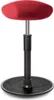 Sitz- Stehhocker Free Tall Triangel Gestrick Rot schwarz Produktbild-Vorschau 1