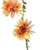 LED Lichterkette Dahlien - Blumengirlande - 30 warmweiße Produktbild-Vorschau 3