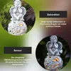 LED Solar Gartenfigur Grabdeko Engel - 1 warmweiße LED - H: Produktbild-Vorschau 8