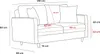Hanah Home, Eva - Grey, Schlafsofas, 3-Sitzer-Schlafsofa, Produktbild-Vorschau 7
