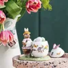 Villeroy & Boch Bunny Tales Osterei-Dose Anna malt Produktbild-Vorschau 3