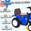 HOMCOM Porteur tracteur enfants avec coffre amovible, Voir les images du produit 4