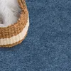 Shaggy Hochflor Teppich Wohnzimmer - 230x320 cm - Blau - Produktbild-Vorschau 3