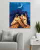 Zuty - Malen nach Zahlen - UMARMENDE GIRAFFEN, 40x50 cm, Produktbild-Vorschau 2