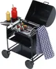 Mini grill 1:12 miniaturowa scena przepiękne żywe meble Podgląd zdjęcia produktu 2