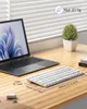 Inateck Bluetooth-Tastatur,Ultraslim QWERTZ,Vergrößerte Produktbild-Vorschau 2