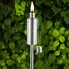 6x Torche de jardin, torche à l'huile - flambeau acier Voir les images du produit 2