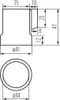 Fassung E27 Porzellan mit Bügel Keramik Lampenfassung E27-F Produktbild-Vorschau 2