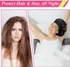 2 Stück Schlafmütze Satin Bonnet – Verstellbare Nachtmütze Produktbild-Vorschau 4
