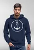 Cooler Kapuzen-Pullover Herren Anker Round Hoodie Männer Produktbild-Vorschau 5