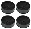 4x Trade-Shop Aktivkohle-Filter kompatibel mit Beko DD Produktbild-Vorschau 1