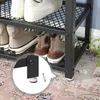 VASAGLE Schuhbank, Schuhregal mit 2 Ablagen, Aufbewahrung Produktbild-Vorschau 5