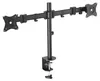 DIGITUS Universal Dual Monitor Ständer mit Klemmbefestigung Produktbild-Vorschau 1