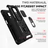 A black phone case with various features highlighted by text and lines. Produktbild-Vorschau