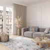 Tapiso Teppich VALLEY Modern Kurzflor Grau Beige Blau Produktbild-Vorschau 4
