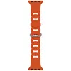 Strap-it Apple Watch Silikon Kettenarmband (Orange) - Produktbild-Vorschau 2